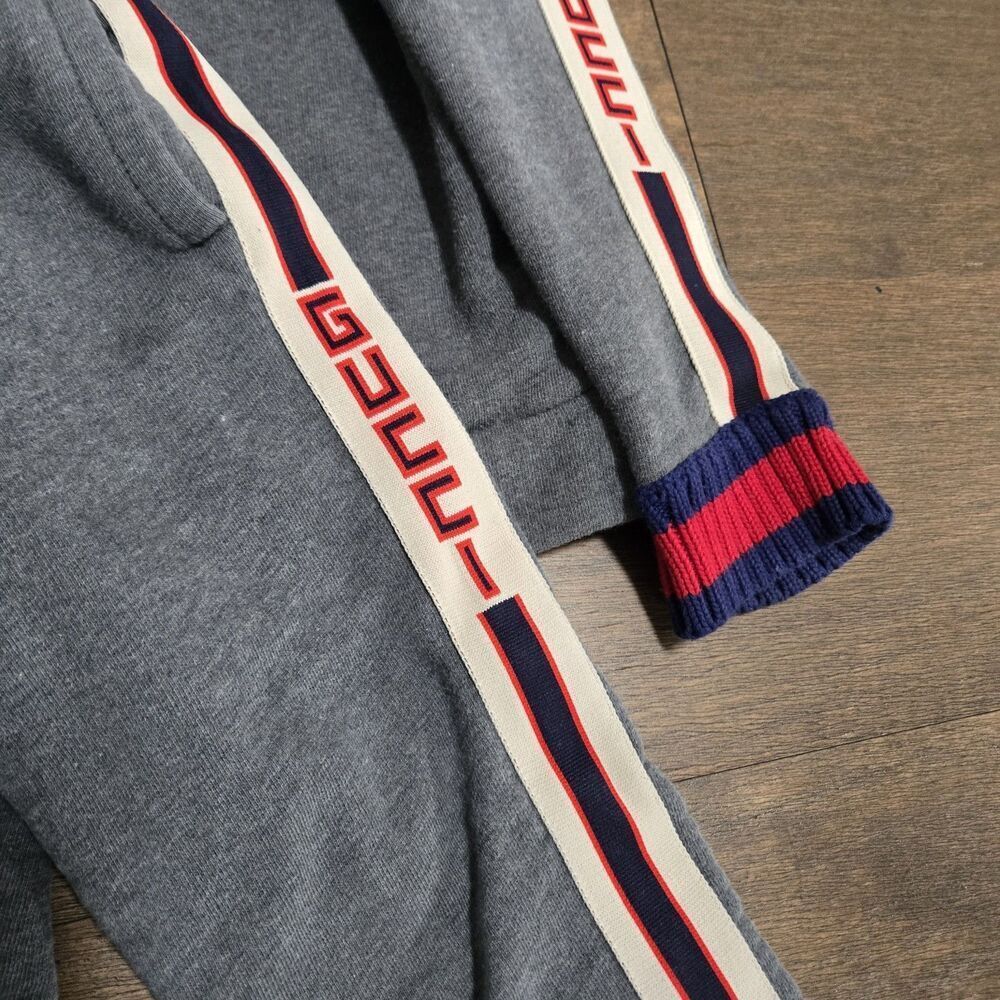 Gucci Logo Boys Tracksuit Set Oufit Size 6 - Picture 4 of 13